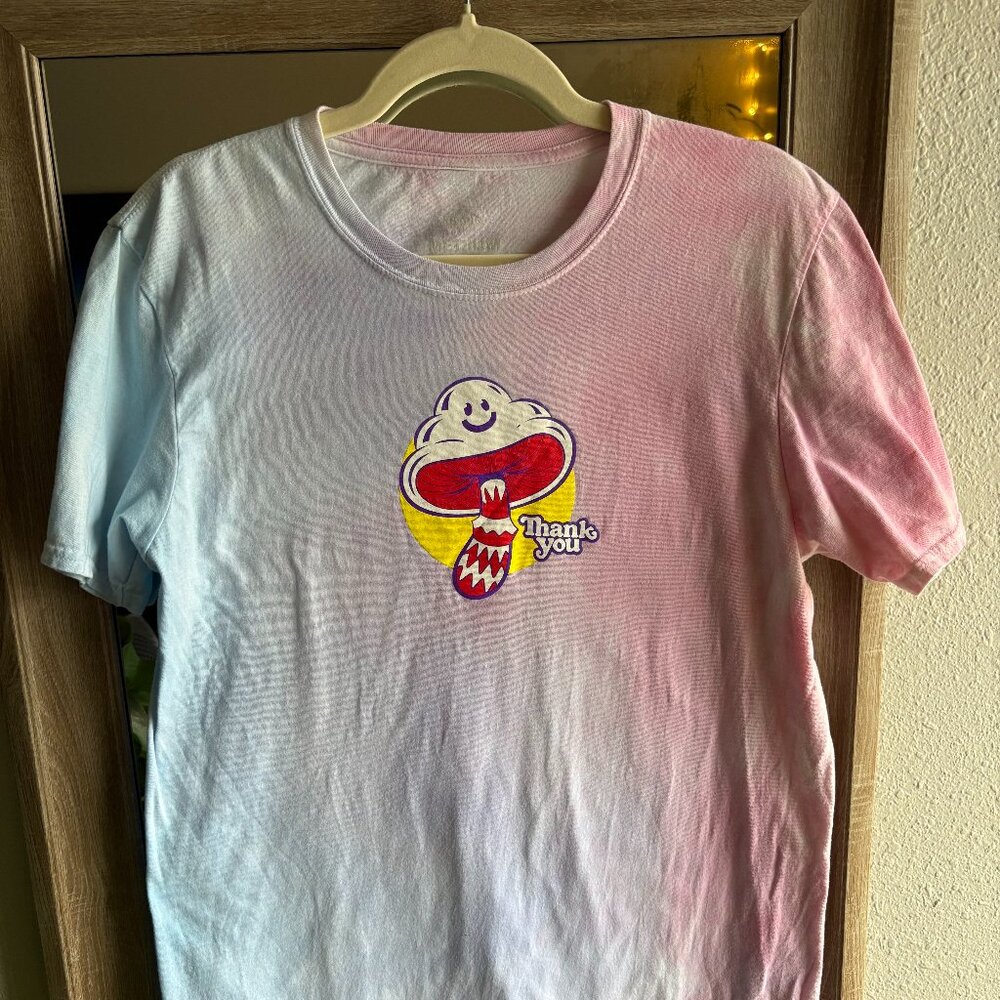 Thank You Skate Company Shroom Cloud Tie Dye Tee - Medium